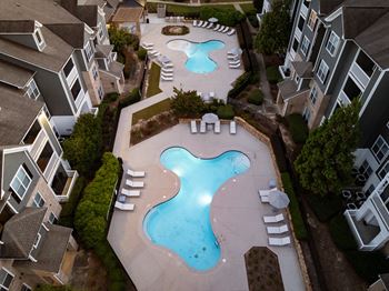 Lagoon-style pools